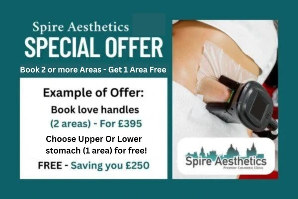 Fat Freezing Promotion Sunningdale from Spire Aesthetics - Book Today!