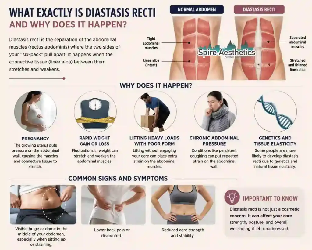What Exactly Is Diastasis Recti and Why Does It Happen Sunningdale?