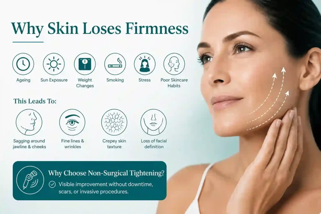 What Makes Skin Lose Firmness and Why Do People Seek Non-Surgical Tightening Sunningdale?