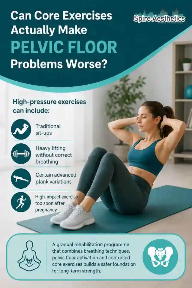 Can Strengthening Your Core Alone Actually Make Pelvic Floor Problems Worse Sunningdale?